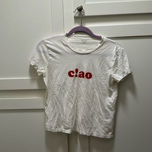 Madewell Ciao t-shirt